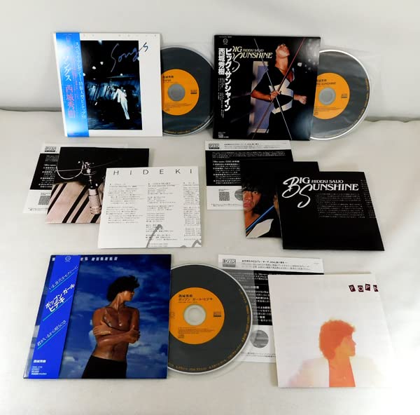 新品　西城秀樹 50周年記念 紙ジャケット復刻第二弾　CD6タイトルセット HIDEKIFOREVER.COM / 復刻第五弾 6枚セット(一般会員)